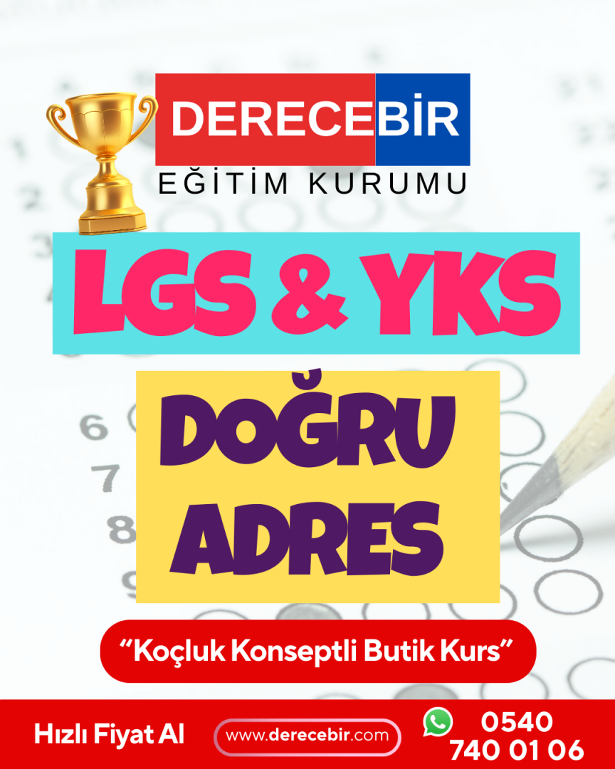 Sincan LGS-YKS-Mezun Deneme Kulübü Dershane (Güncel)